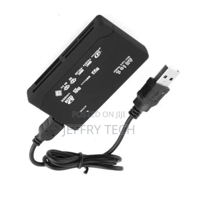 All in 1 Card Reader Adapter SD TF CF MS Micro (M2) USB 2.0-