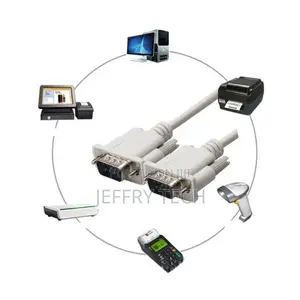 1.5 M RS232 DB9 9pin Serial Male to Male COM Port-