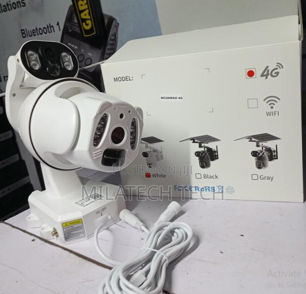 Dual Lens Solar PTZ 4g Ubox Camera Dual Lens P