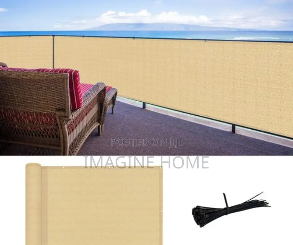 Balcony Privacy Shield/Dust Trap