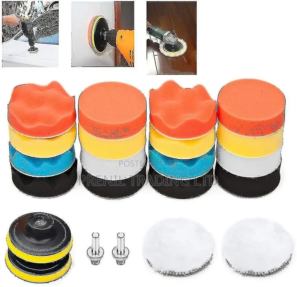 Sponge Polishing Pad Set 22pcs