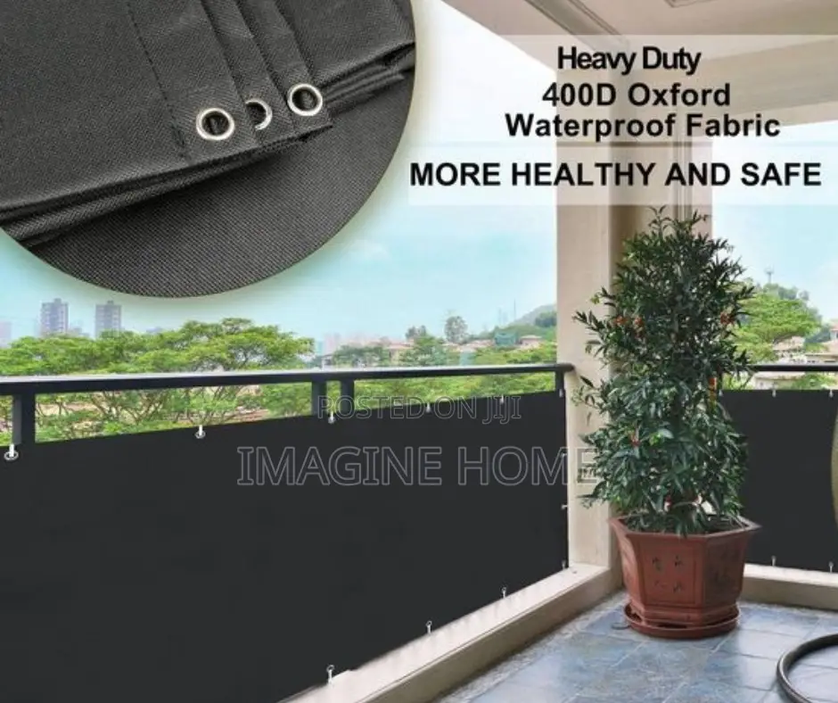 Balcony Privacy Shield/Dust Trap