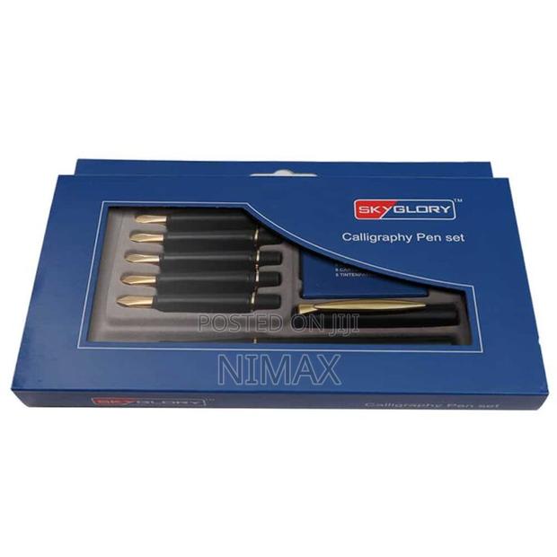 Calligraphy 6 Pen Set With Ink - thumbnail 7