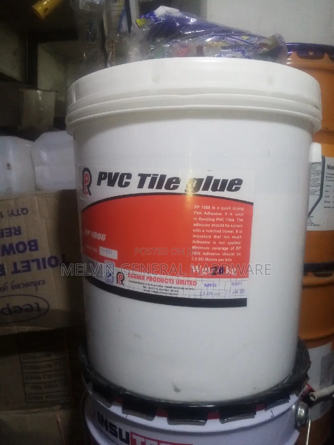 PVC Tile Glue 20kg