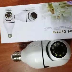 360° Smart Home Security Camera PTZ Bulb Shape V380 Pro;