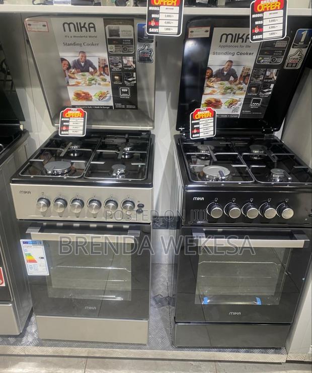 Mika Standing Cooker 4gas, Gas Oven - main view