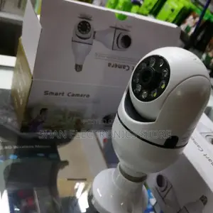 1080p Wireless~Ptz Bulb CCTV Security Camera With Led Lights