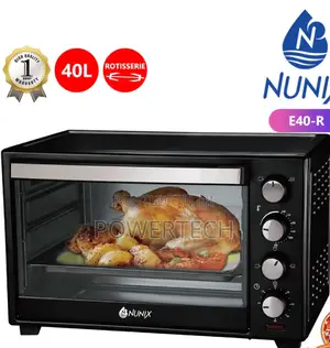 Nunix 40L Electric Rotisserie Oven for Baking and Grilling