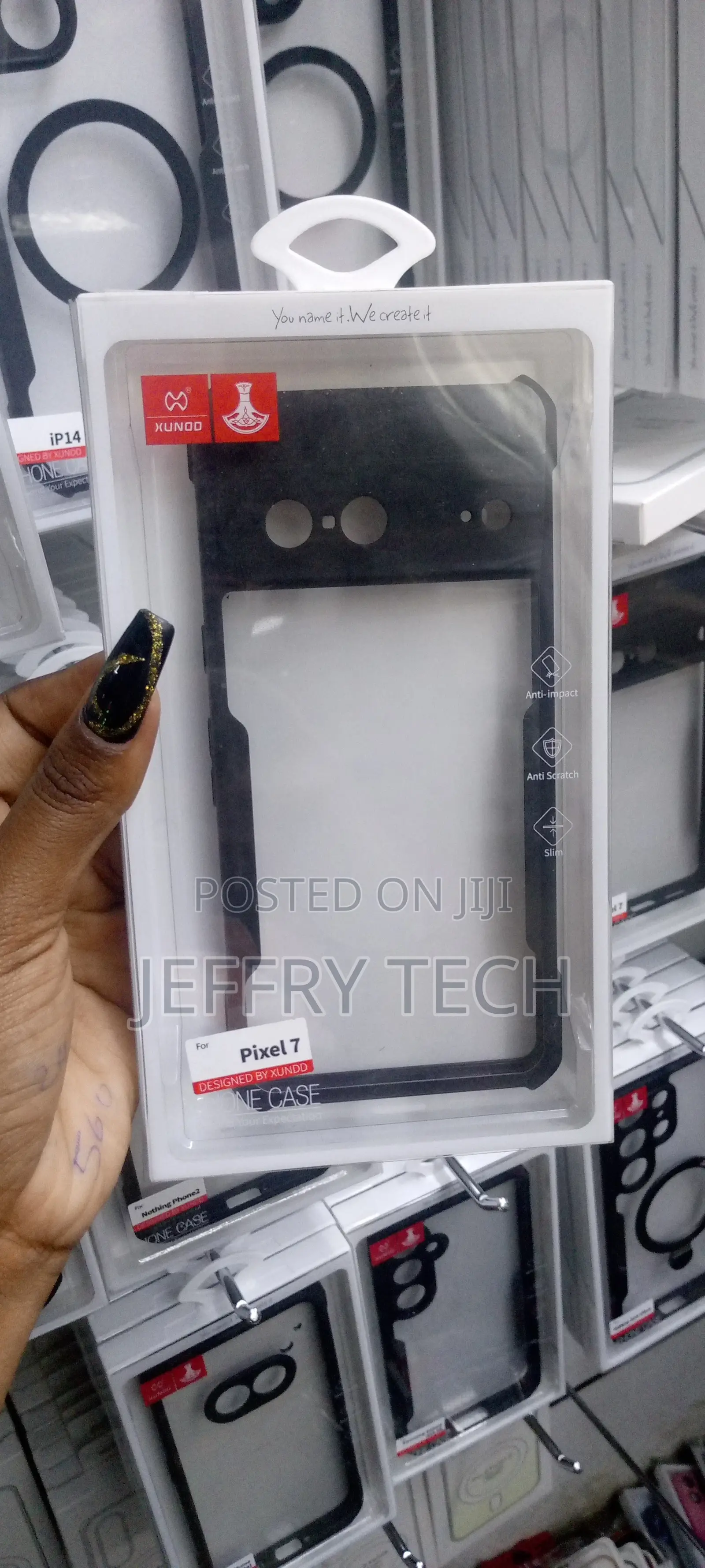 Xundd Case for Google Pixel 7 Case Shockproof Transparent Bu