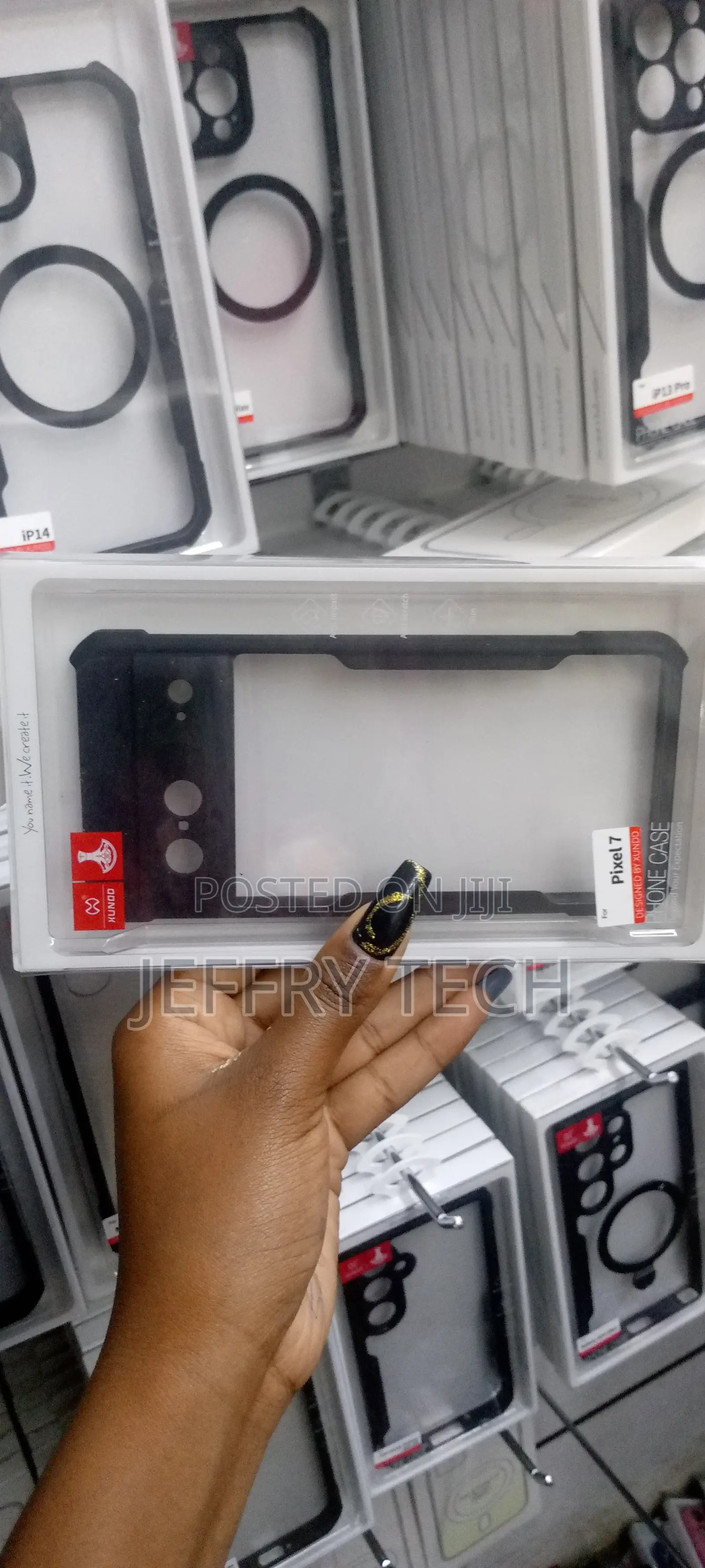 Xundd Case for Google Pixel 7 Case Shockproof Transparent Bu