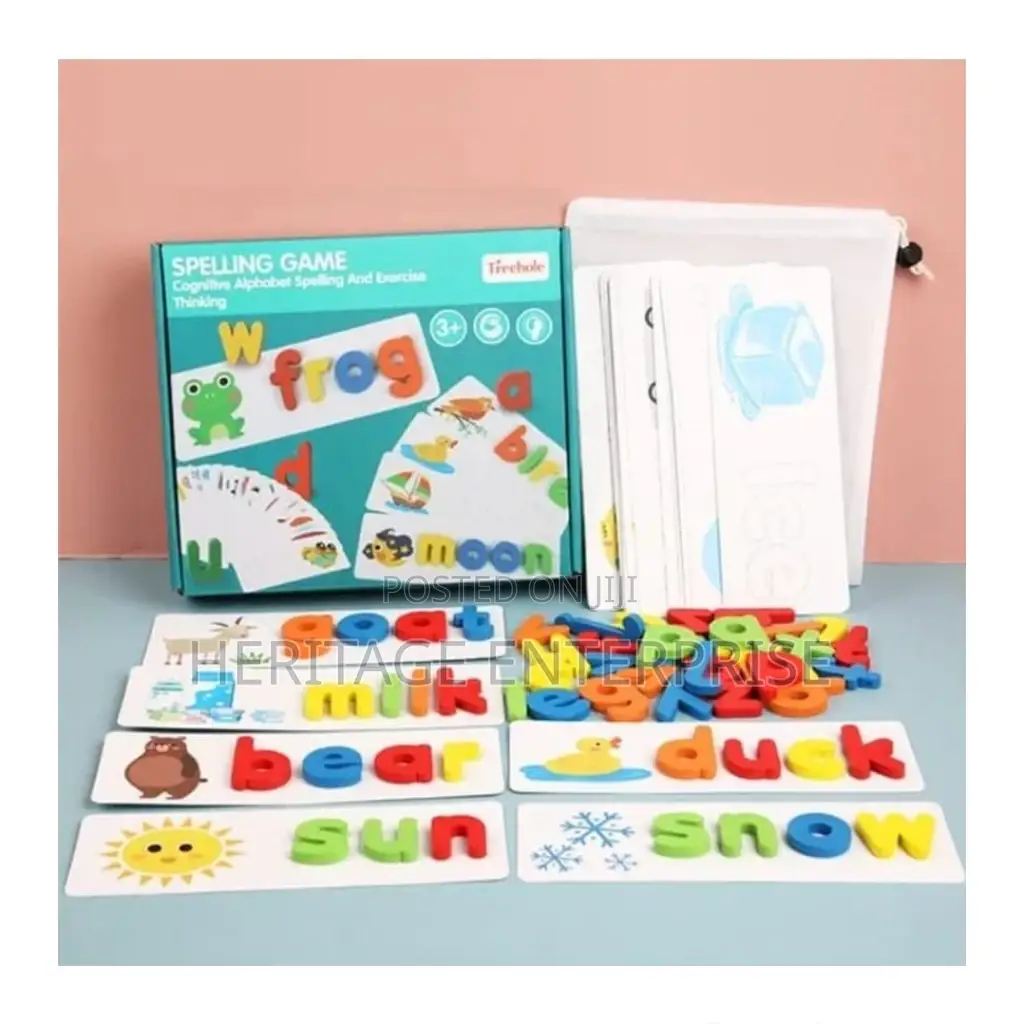Spelling Letters Spelling Word Games for Kids Early Learning