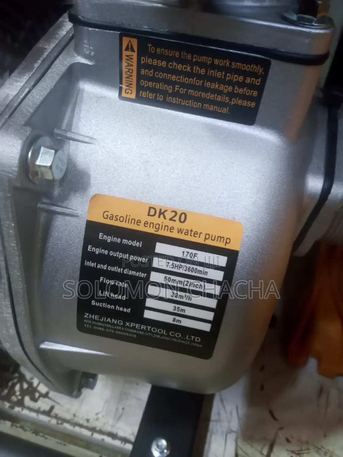 Dera 2inch Water Pump 35M Head
