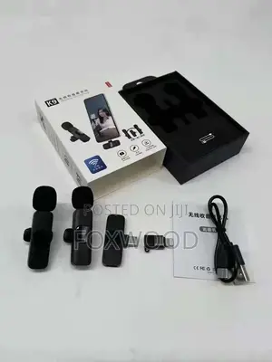 Dual Wireless Lavalier Microphone