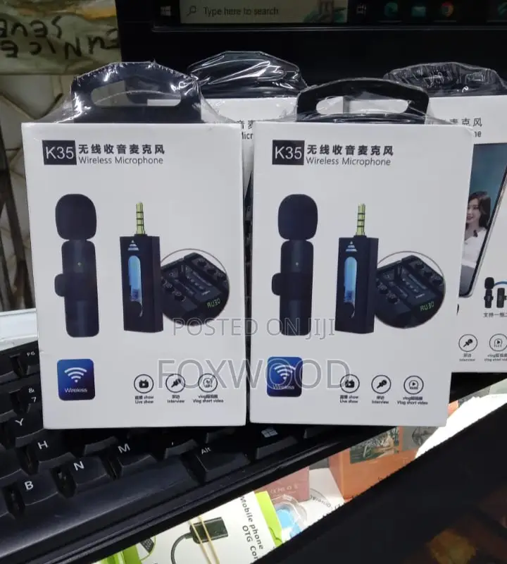 Dual Wireless Lavalier Microphone