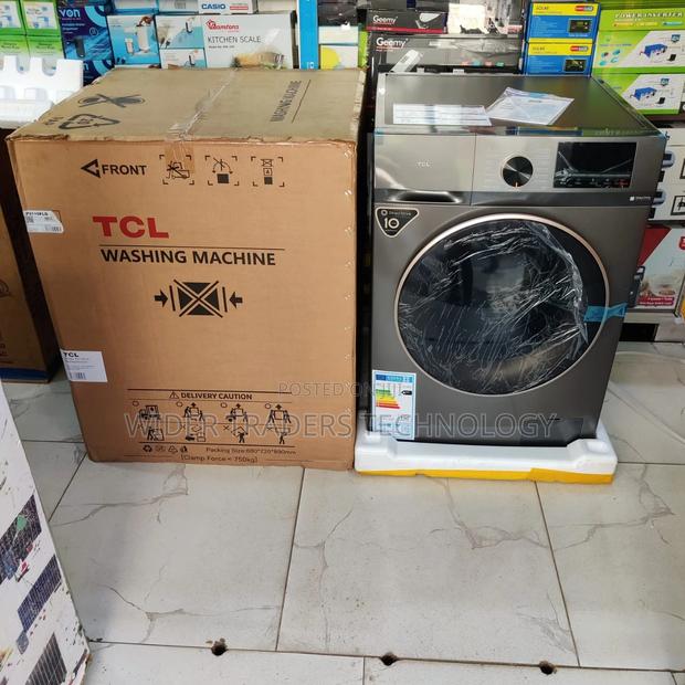 Tcl Front Load Washing Machines* 10kg Wash And Spin