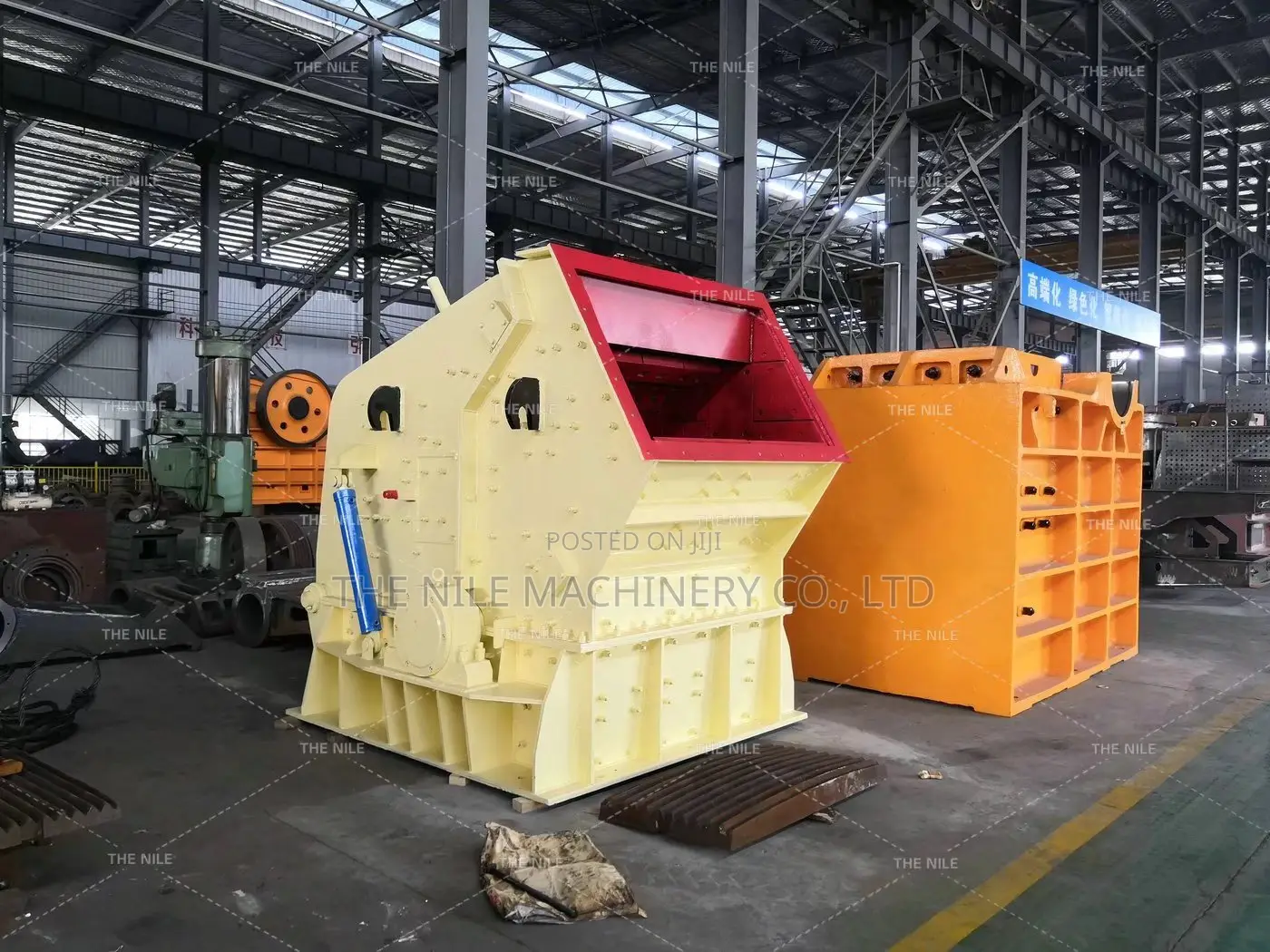 Industrial Mining Copper Gold Ore Stone Impact Rock Crusher