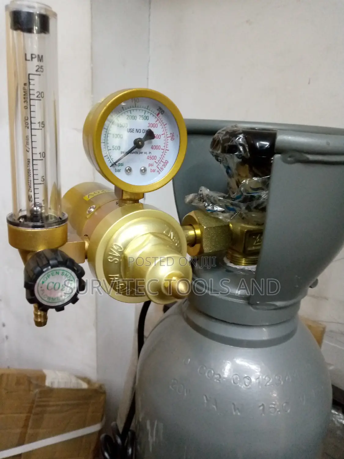 Obenz-Co2 Welding Regulator 220v, Female Regulator