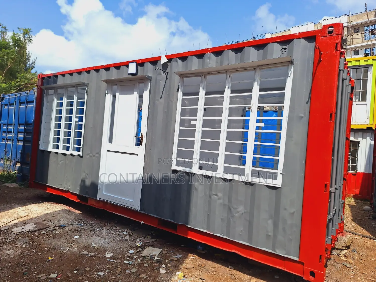 20ft Container Office Ongoing Project.