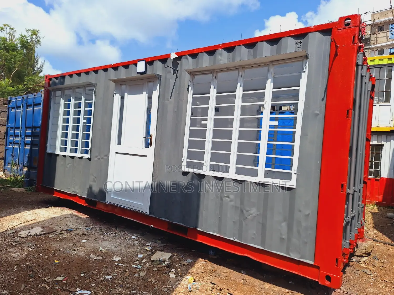 20ft Container Office- Fabricated on Order.