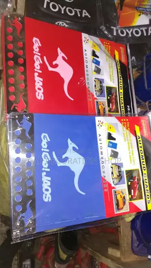 Red or Blue or Blak Kangaroo Universal Mudflaps 2pc Set