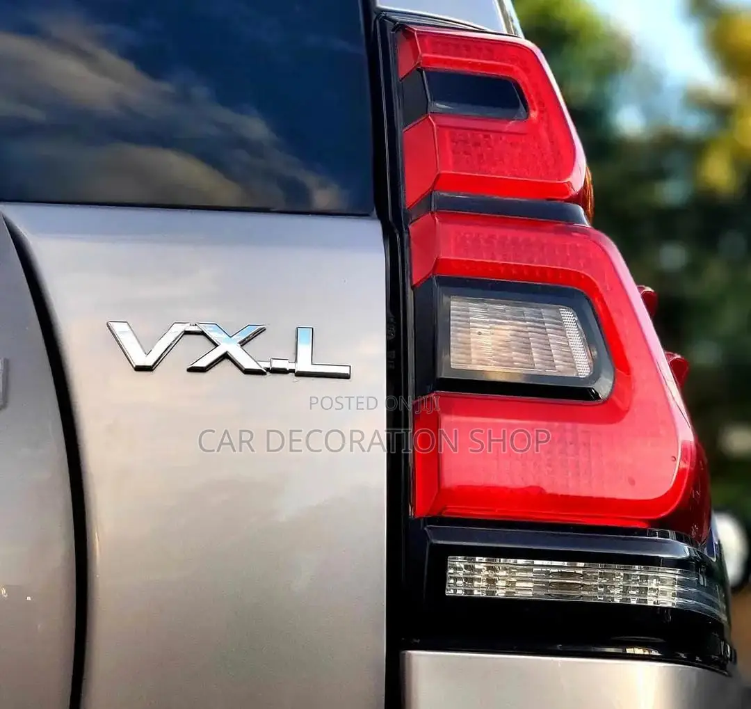 Prado Car Fitted With VXL Badge