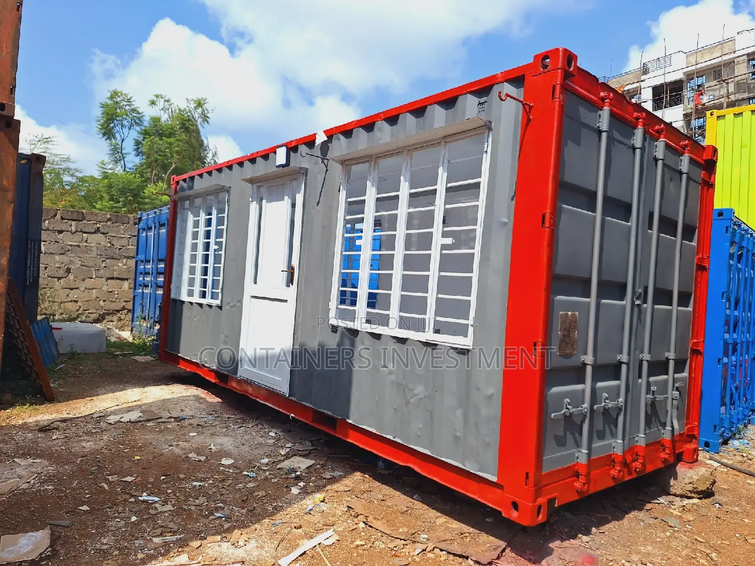 Container Office Fabrication- Keen on Details.