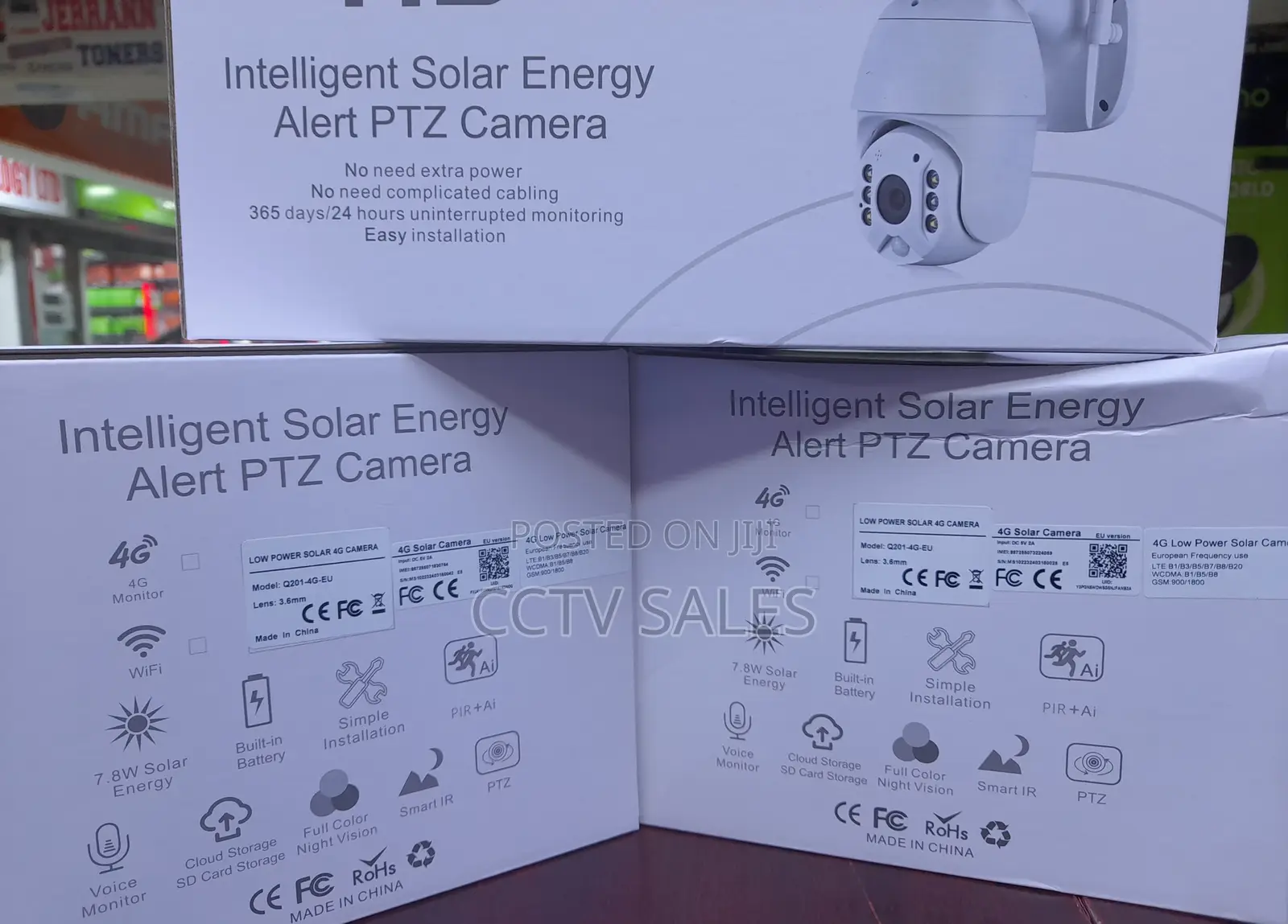 Camera Solar 4G PTZ Camera Solar 4G PTZ Camera Solar
