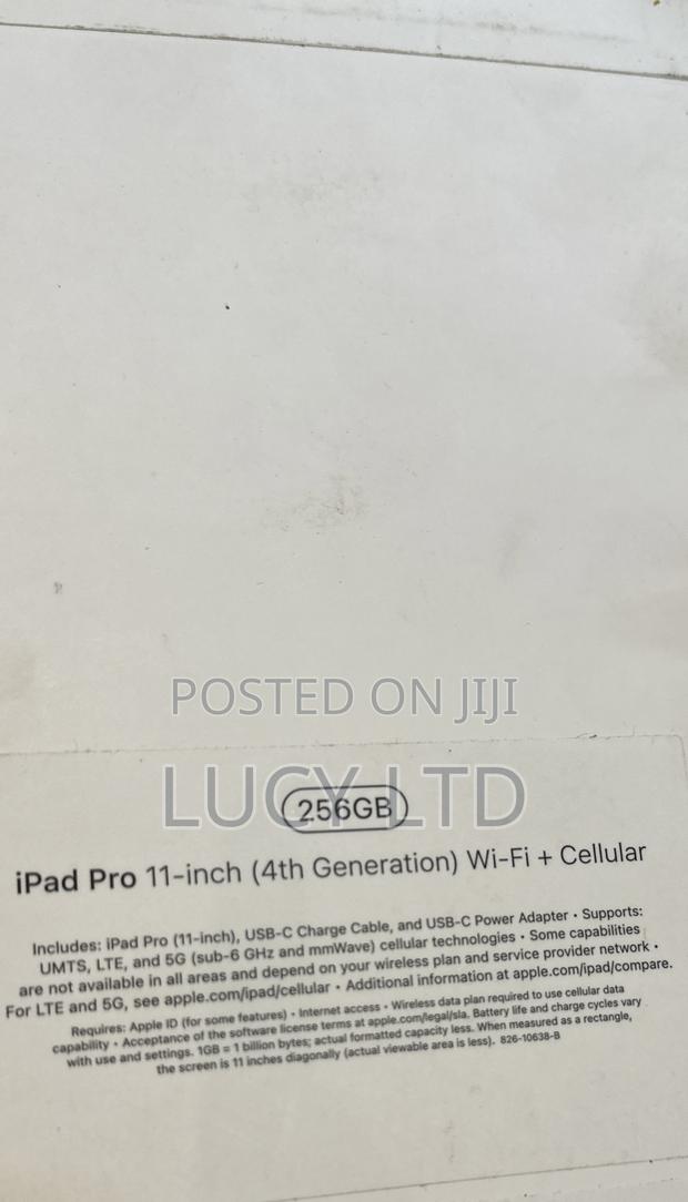 New Apple iPad Pro 11 (2022) 256 GB Gray - thumbnail 3
