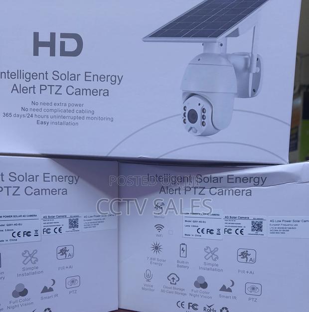 HD Intelligent Solar Energy Alert PTZ