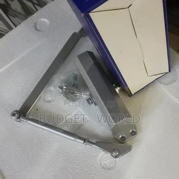 Hydraulic Door Closer With Stop Device, Adjustable Spring