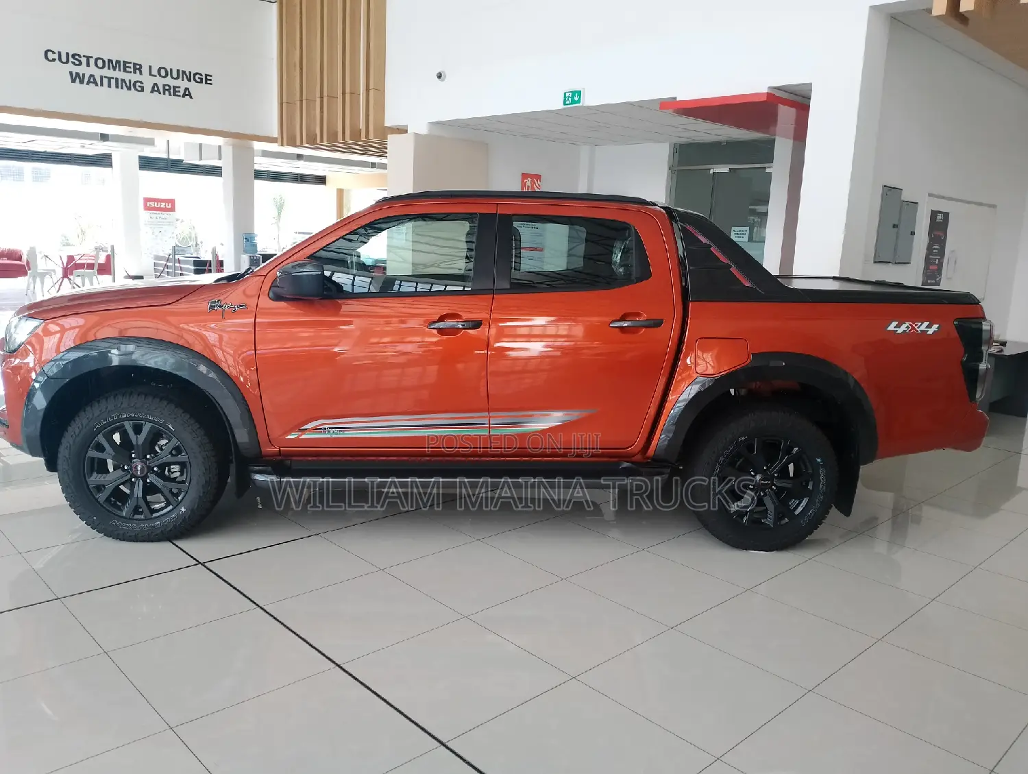 New Isuzu D-MAX 2024 Orange