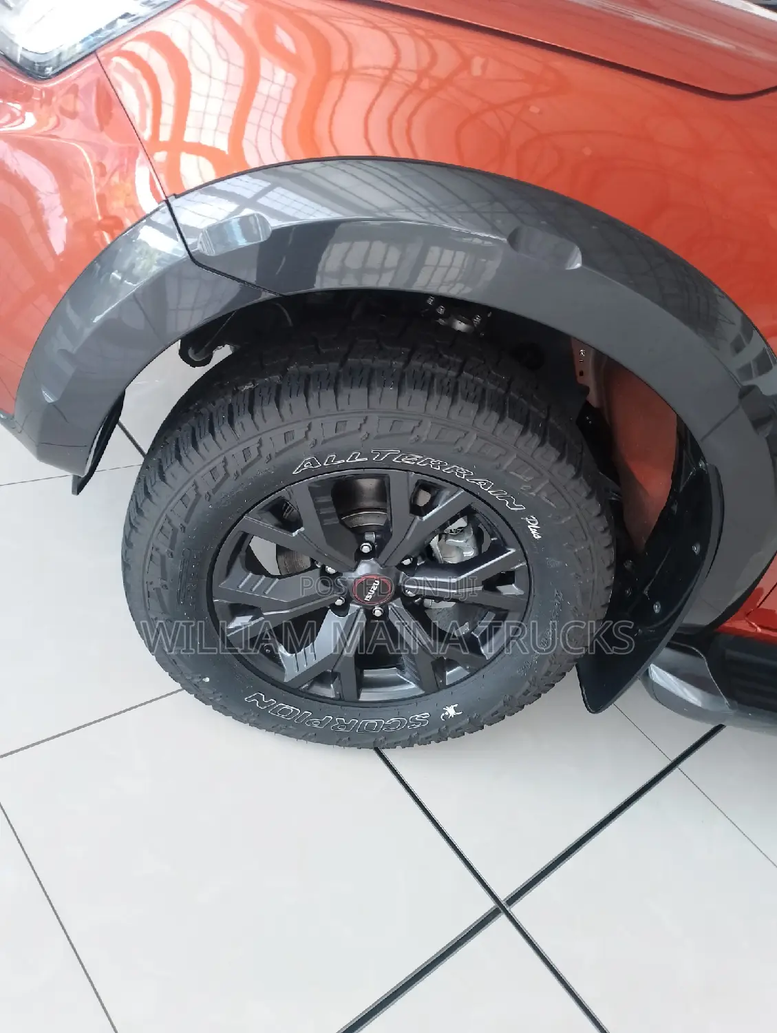 New Isuzu D-MAX 2024 Orange