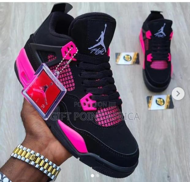 Air Jordan 4 Ladies Sneakers - main view