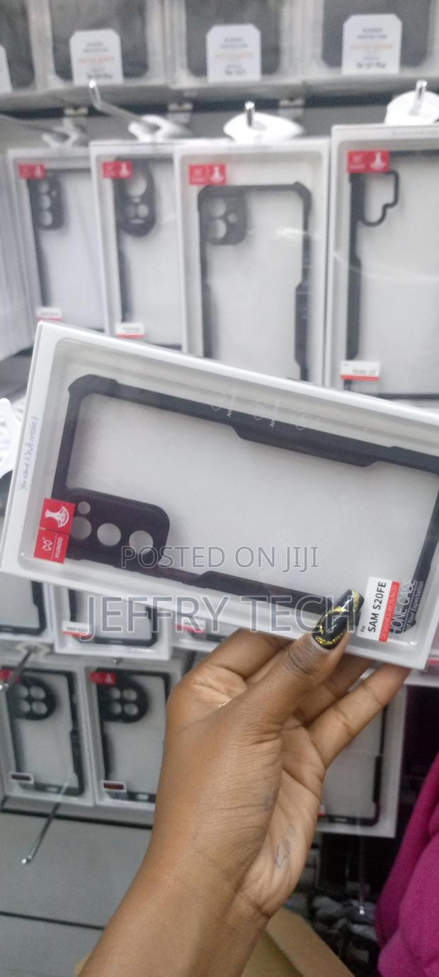 Xundo Transparent Back Case for Samsung Galaxy S20 FE- AMOKO - thumbnail 3