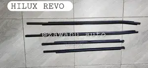 Toyota Hilux Revo Weather Strips Double Cab Black.
