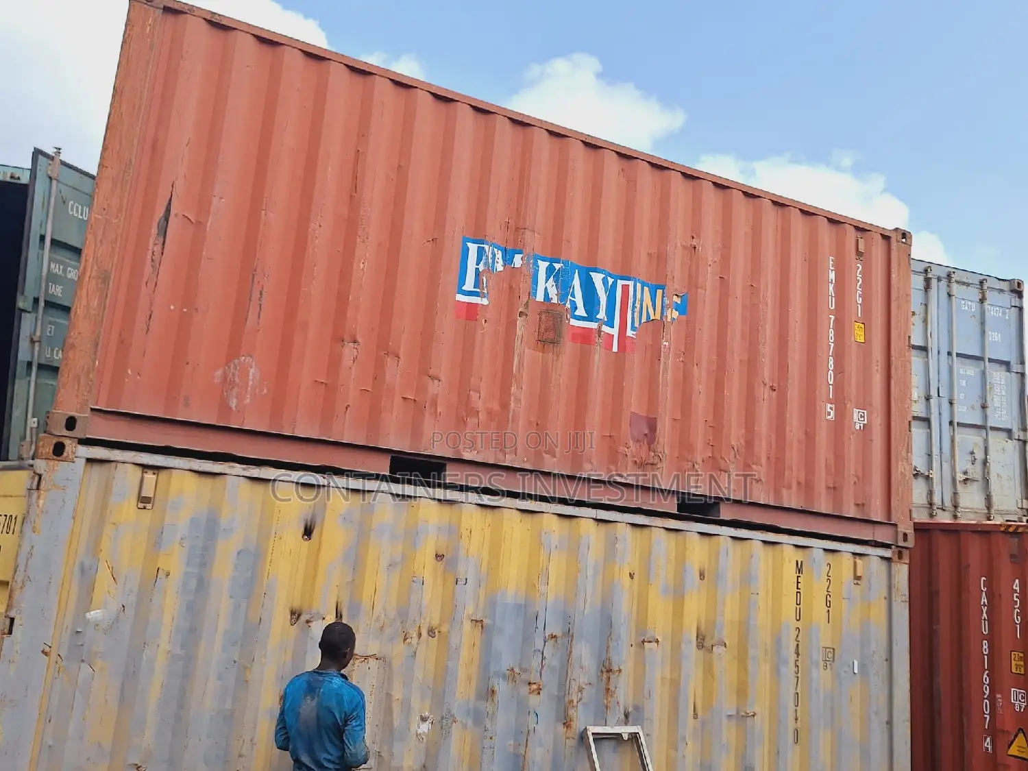 20ft Containers for Sale At Container Investment Kenya Ltd. in Utawala
