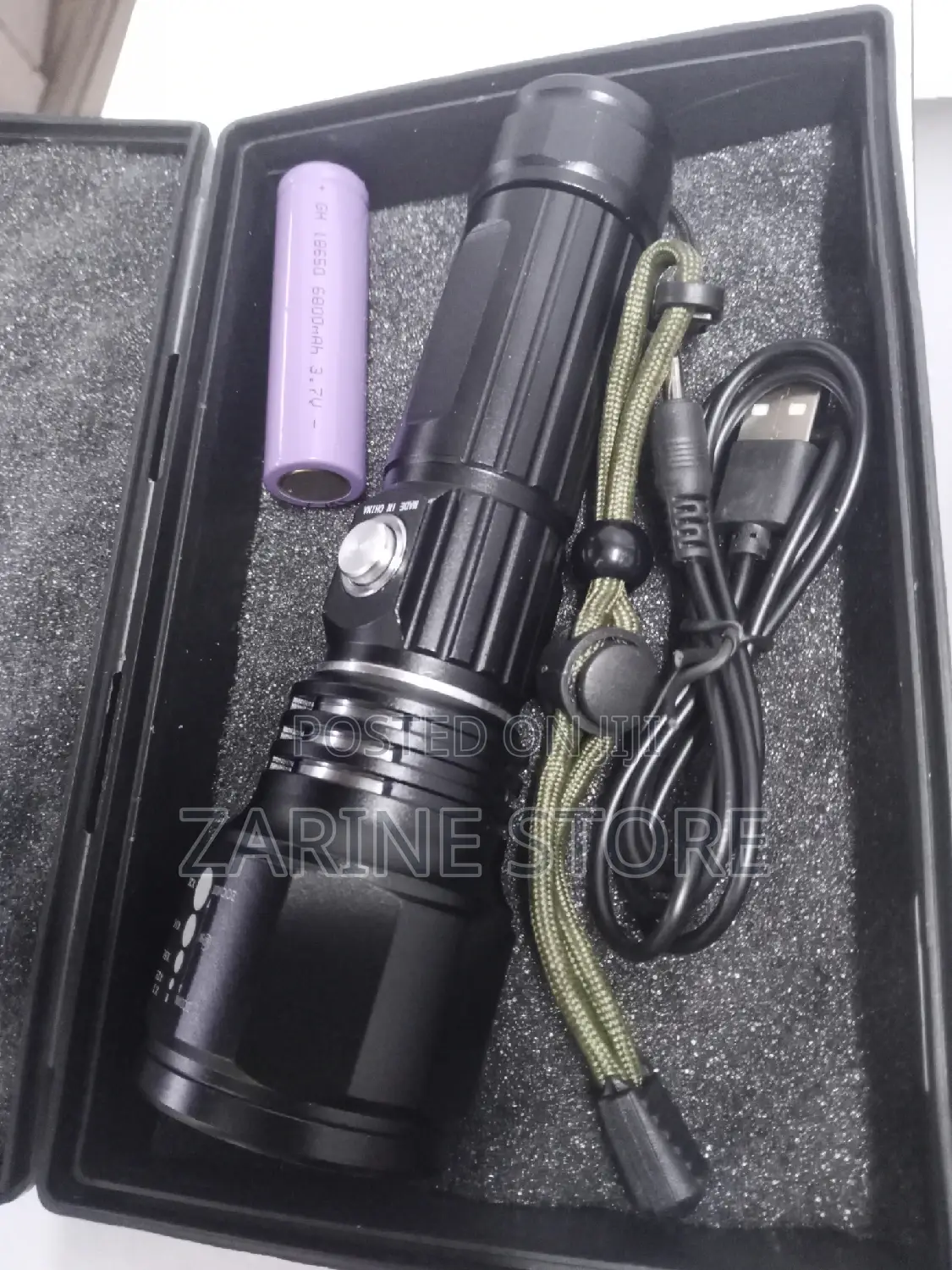 Rechargeable Torch, Waterproof, Energy Saving Light