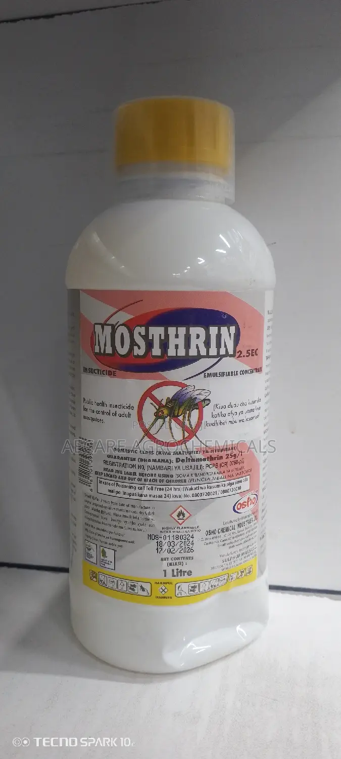 Mosthrin 2.5ec Insecticide 1 Litre