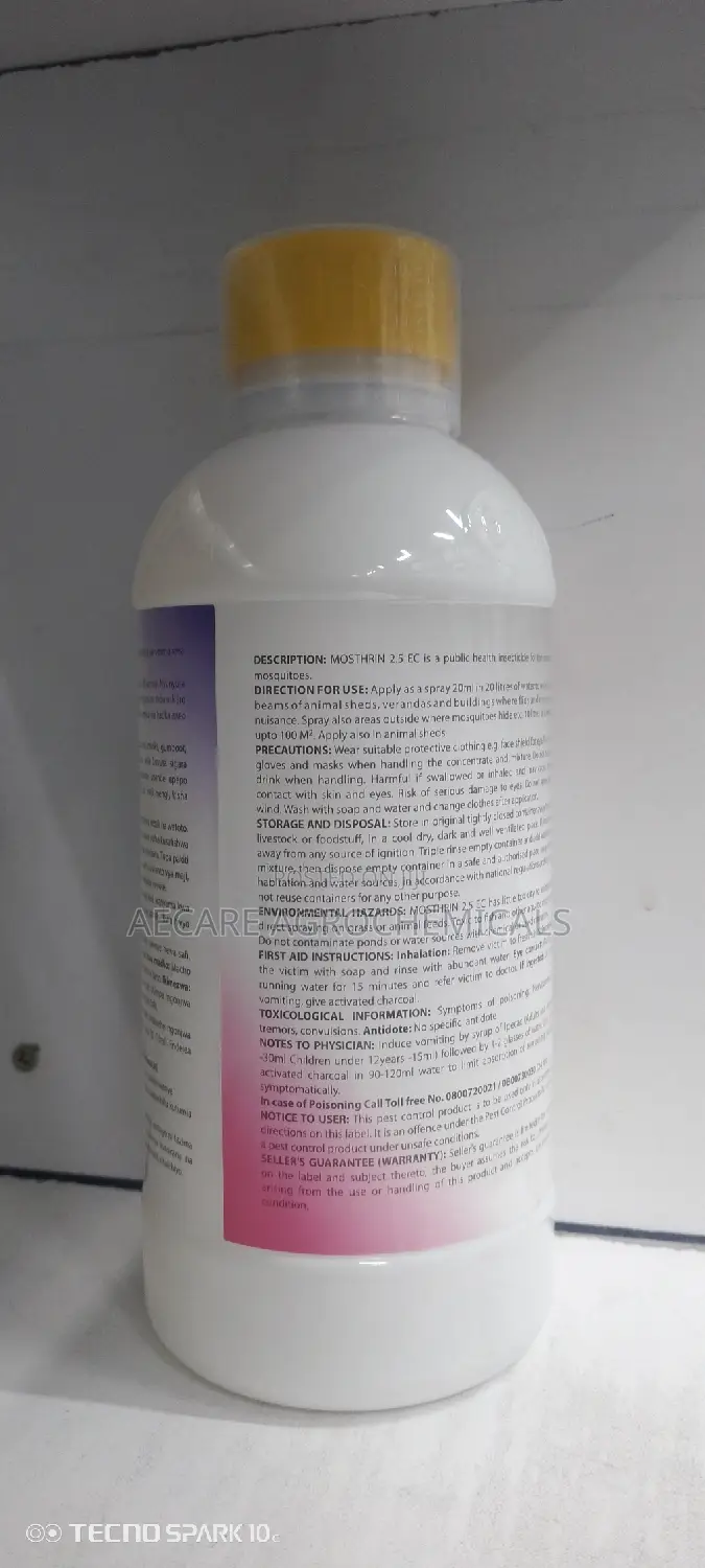 Mosthrin 2.5ec Insecticide 1 Litre