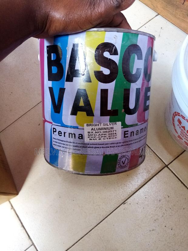 Basco Bright Silver Aluminium 4ltres - main view