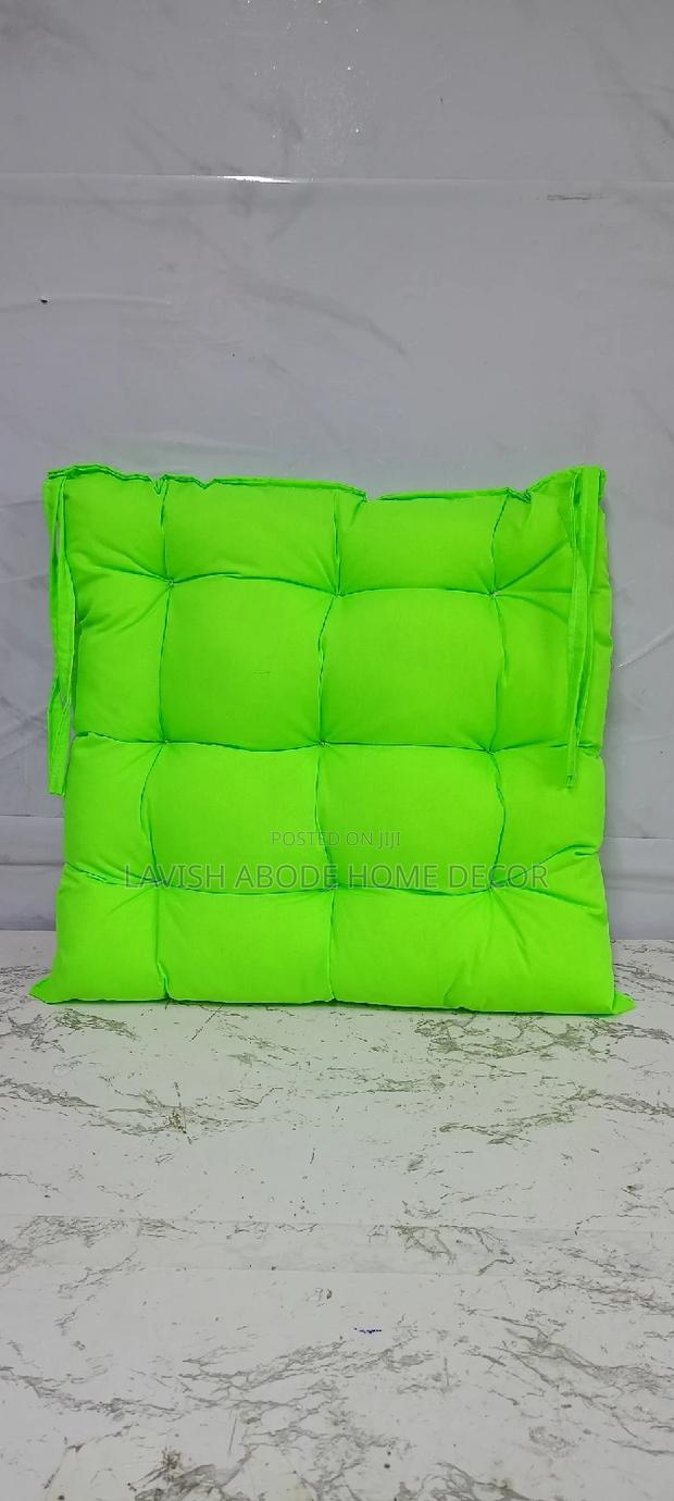 Chair Pads Padded Chair Cushion (Luminous) With Secure Ties