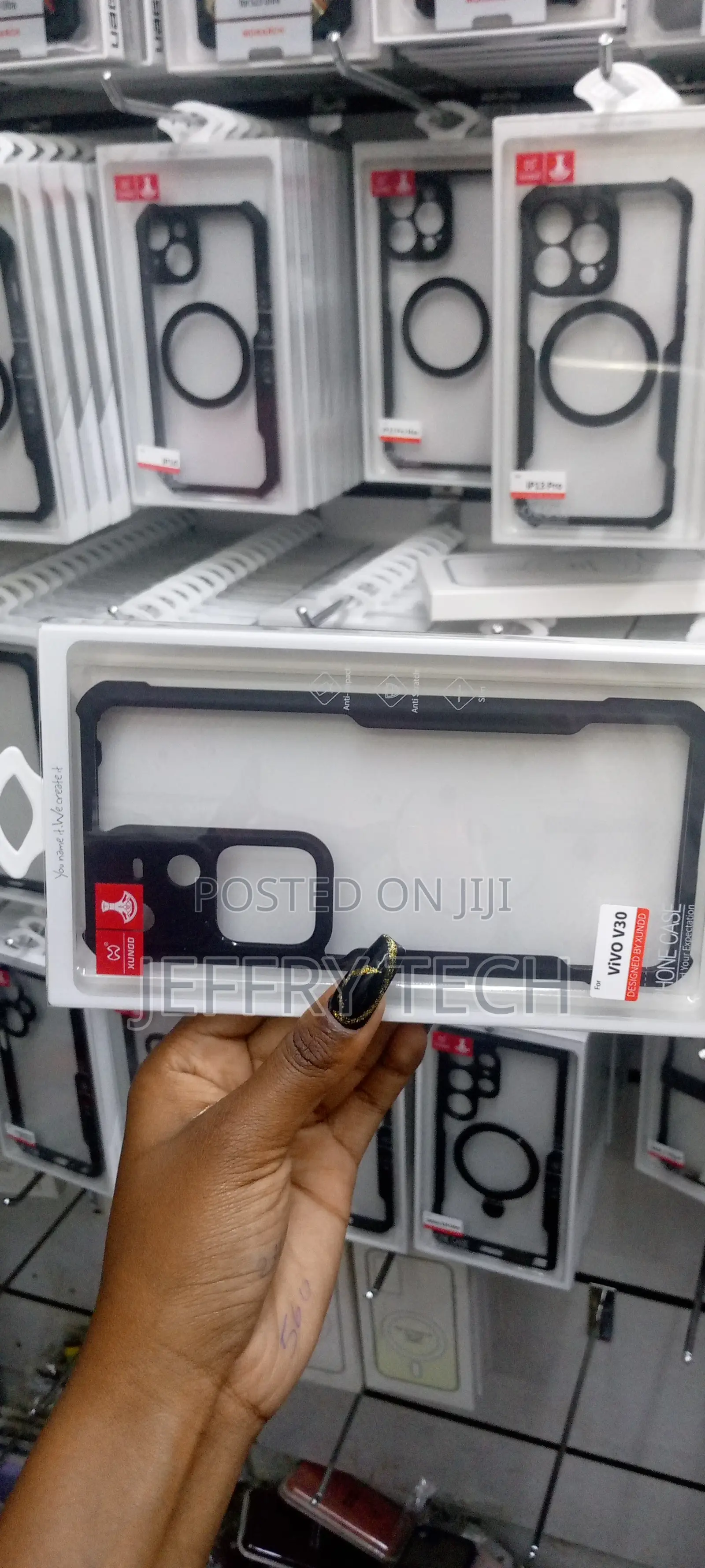 Vivo V30 Transparent OG Xundd Back Cover- RHOYOS