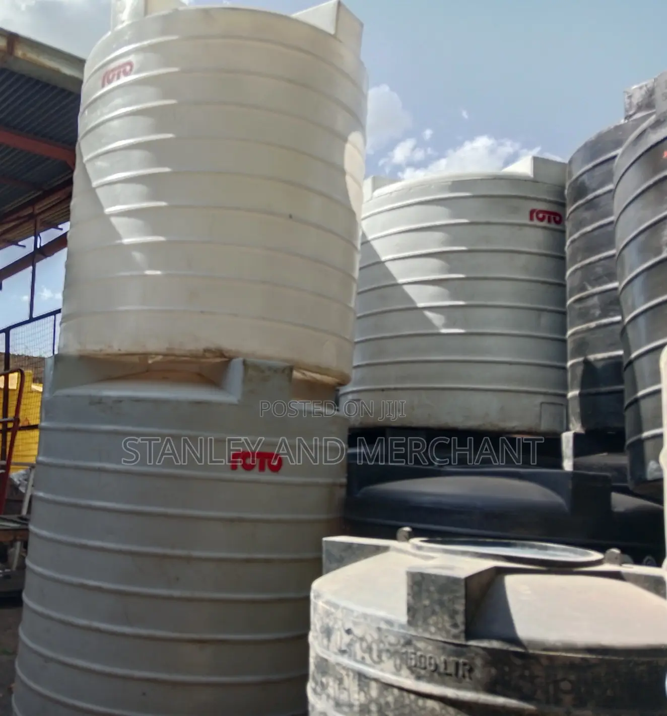 5000l Clear White Roto Tanks New Countrywide Delivery,.,
