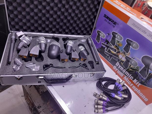 Shure Drum Mics 7pcs With 5meter Cable Each - main view