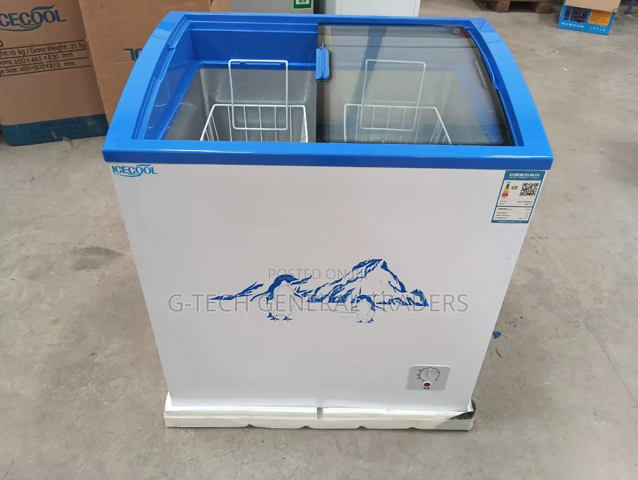 Chest Freezer! 159l Energy Saver Display Freezer