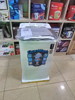 Mika Washing Machine, 6kg, Semi Automatic, Single Tub White