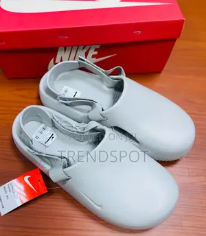 Black Nike Calm Mules Reimagined