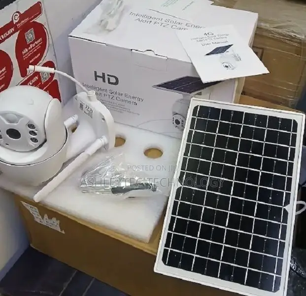 Ubox Solar 4G Outdoor PTZ Quality Camera