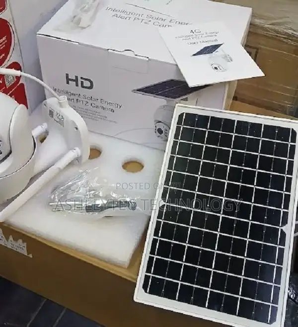 360 PTZ Solar Wifi CCTV Human Motion Tracking Camera UBOX