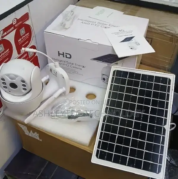 Ubox Solar PTZ 4G Simcard Camera WIFI Outdoor PTZ Camer